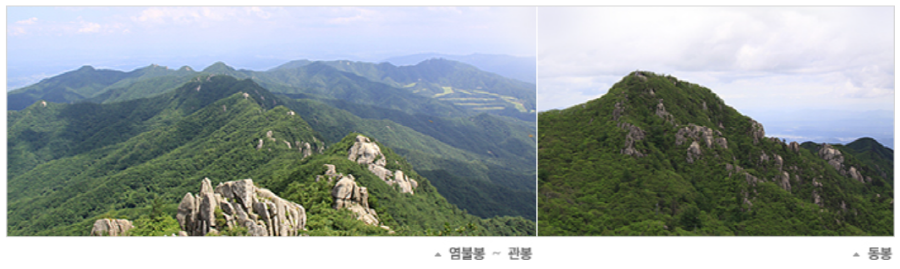 팔공산 등산코스