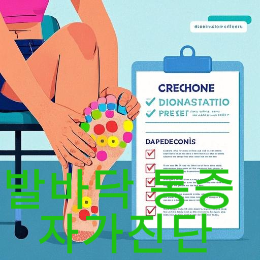 발바닥 통증 자가진단