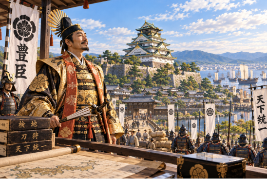 낮은 신분에서 일본의 최고 권력자로, 도요토미 히데요시는 어떻게 일본을 통일했을까?