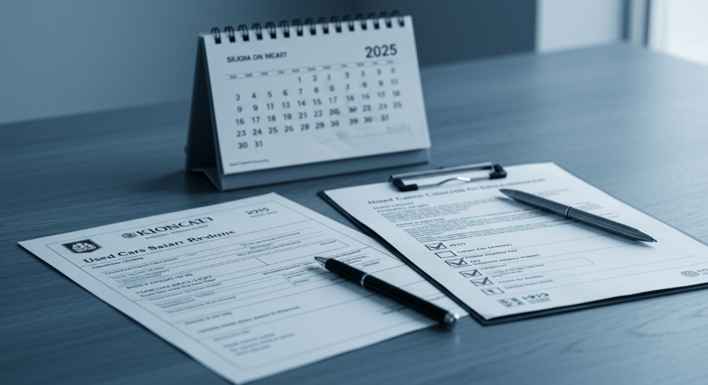 살펴보세요! 중고차 명의이전 절차와 소요 시간 체크리스트로 정리했습니다