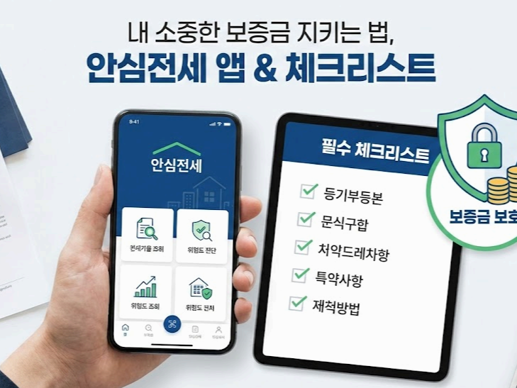 전세 사기 걱정 끝! 안심전세 앱 사용법 &amp; 필수 특약 체크리스트