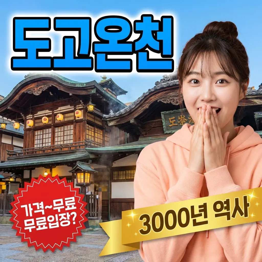 도고온천 가격부터 무료 입장까지? 3000년 역사 온천 완벽 가이드