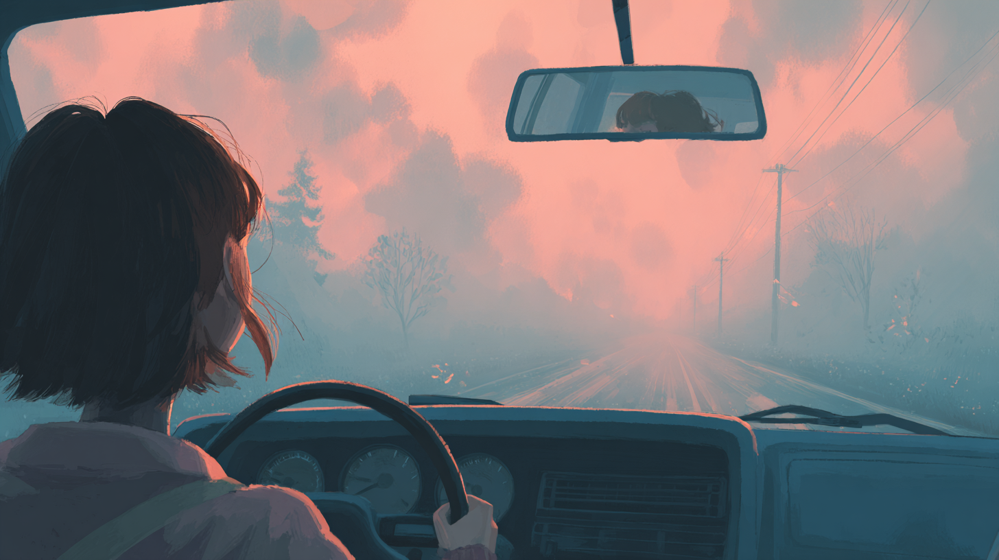 안개 낀 날 운전 팁(초보 운전자)