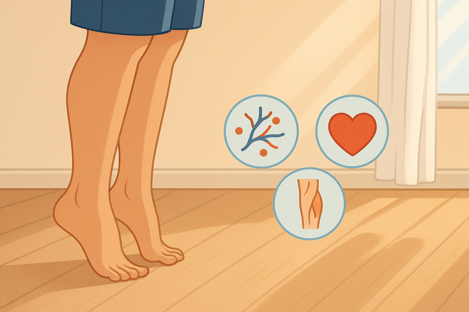 전신 혈액 순환을 개선하는 초간단 종아리 근육 운동법