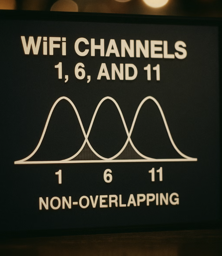 2.4GHz 채널 선택의 숨겨진 규칙