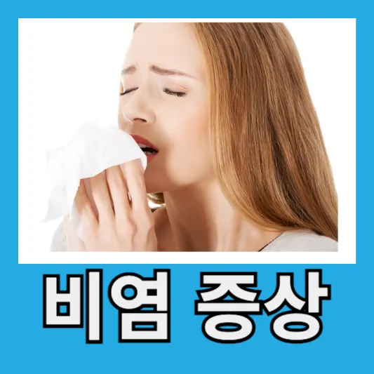 환절기 비염 증상