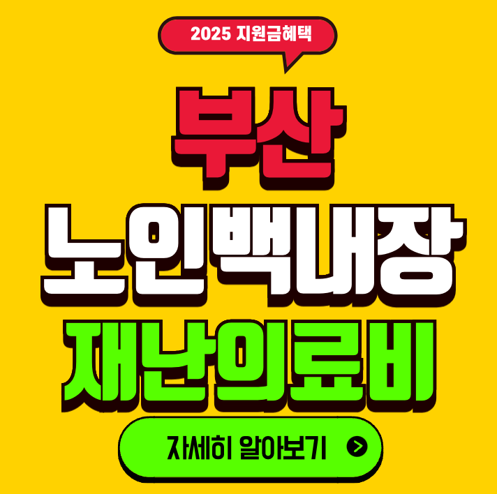 부산 노인백내장 의료비