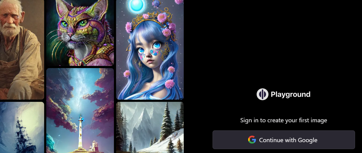 Playground AI - 구글 계정 연동
