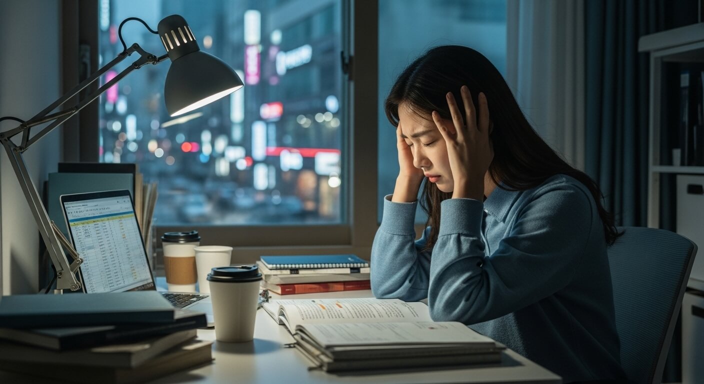 왼쪽 머리 두통