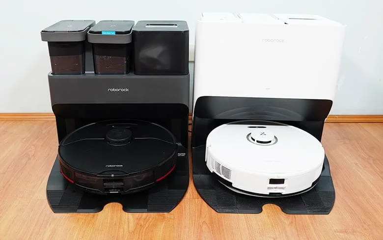 로보락 S8 MaxV Ultra 본체와 RockDock Ultra 도크