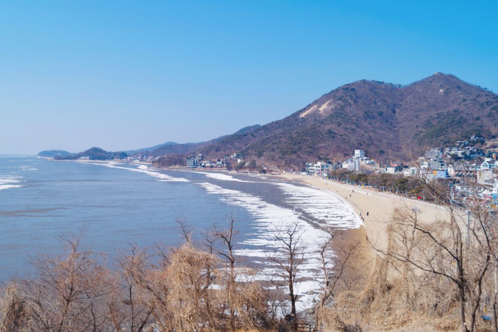 동막해변