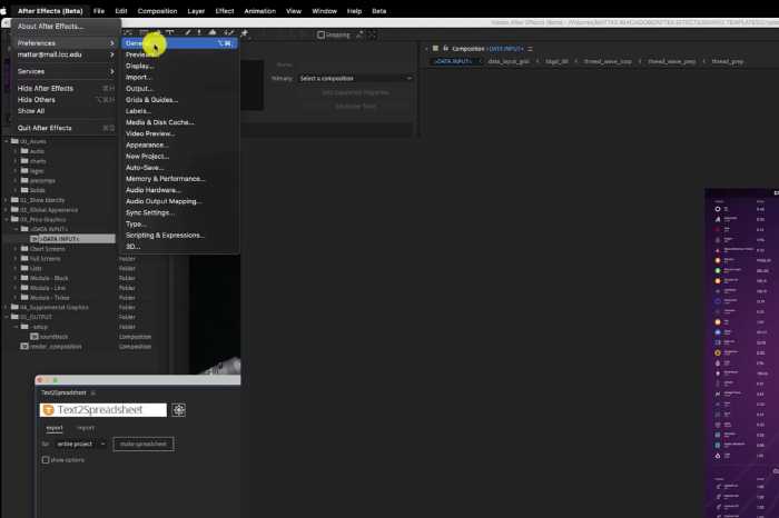에프터 이펙트 플러그인 설치 - 지도 시간
