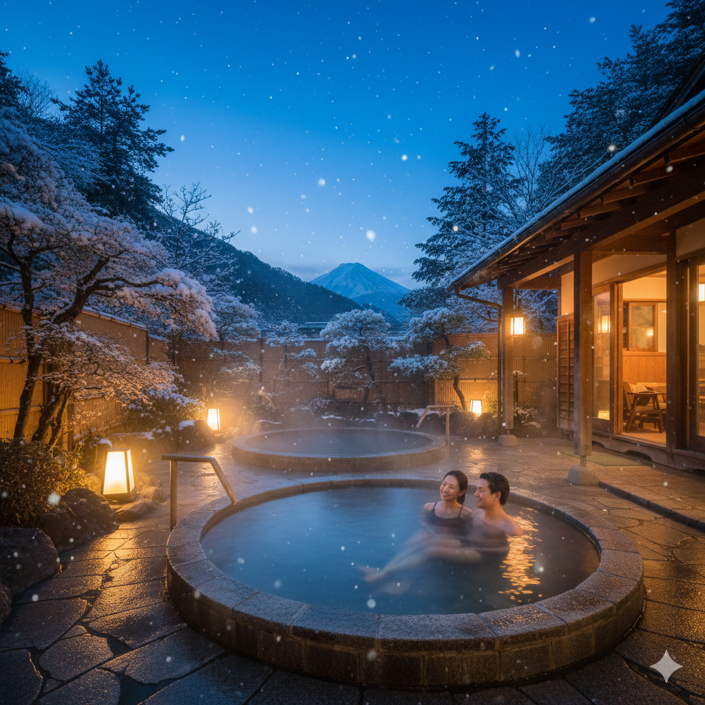 일본의 대표적인 온천지역 하코네