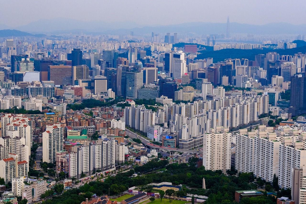 서울 아파트 전경