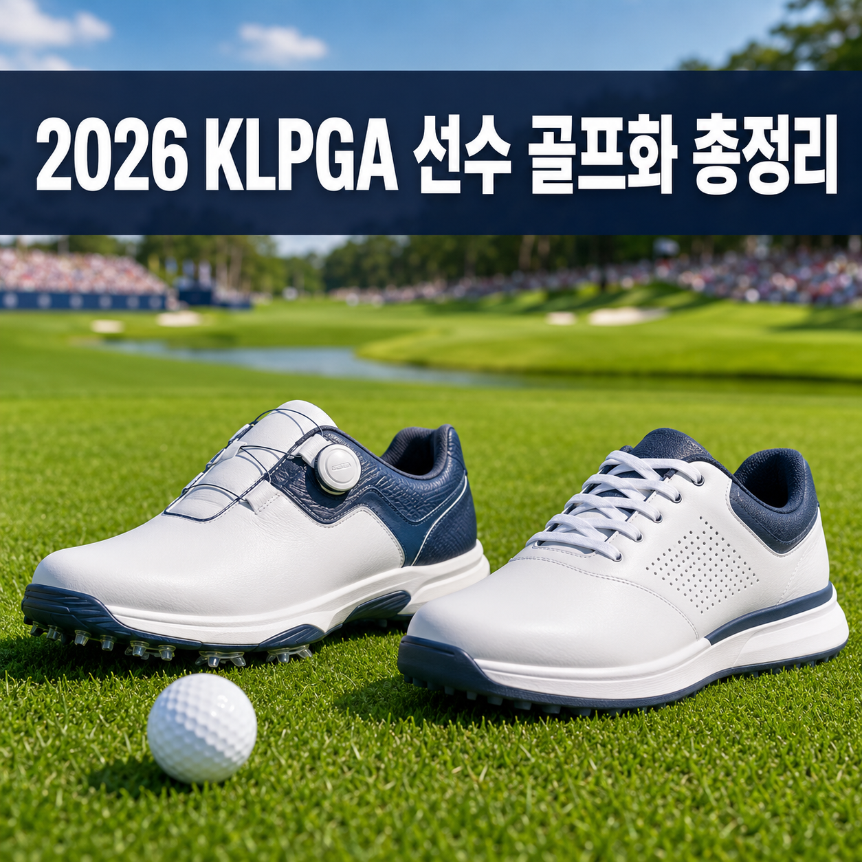 2026 KLPGA 선수 골프화 총정리스파이크·스파이크리스 차이와 가격 비교