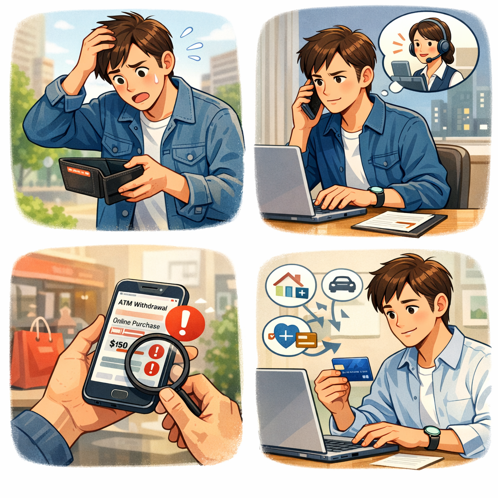 카드 분실·도난 시 실제로 해야 할 조치