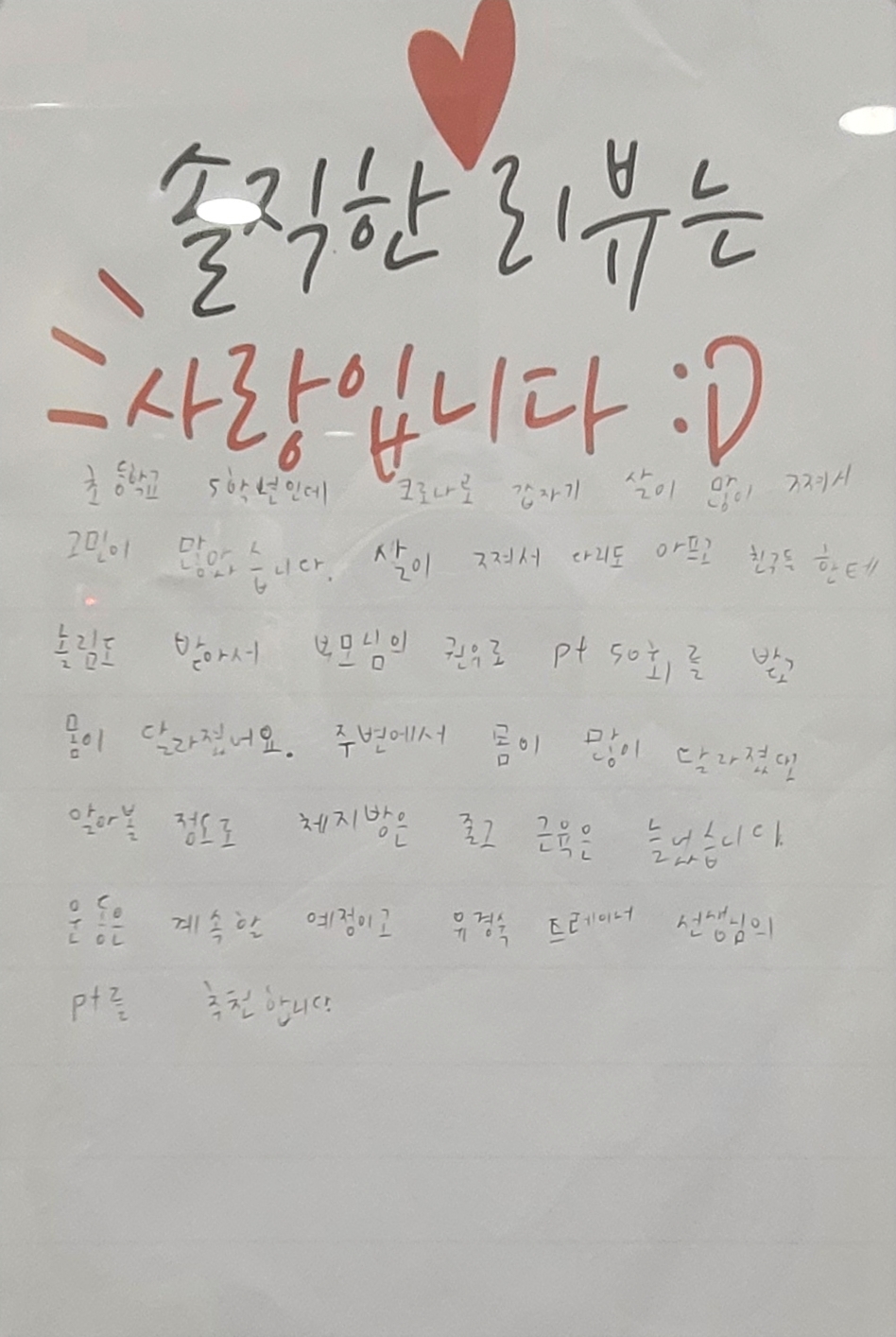 미사 pt 헬스장 더스타핏 휘트니스