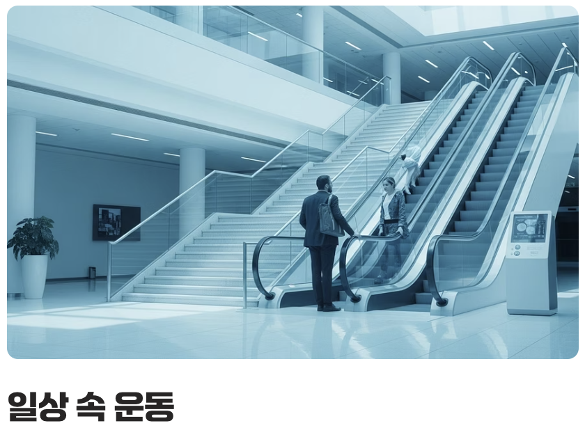 계단, 최고의 '무료 헬스장'