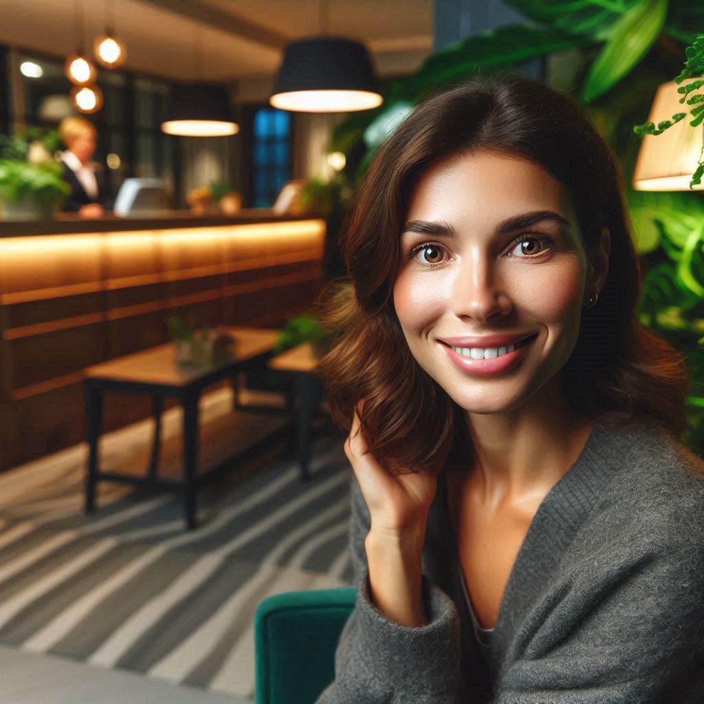 피부,체형관리 샵 배경