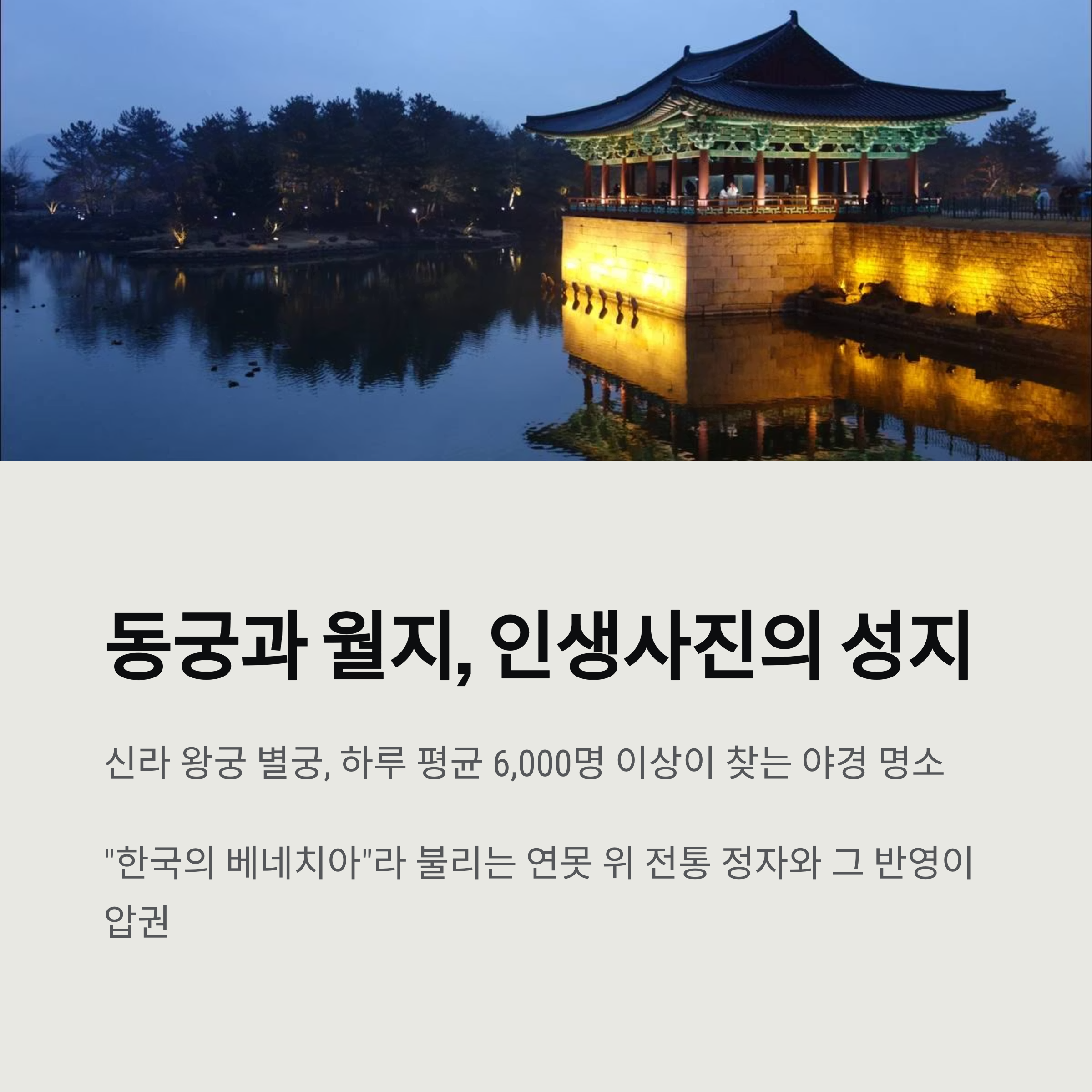 동궁과 월지 야경