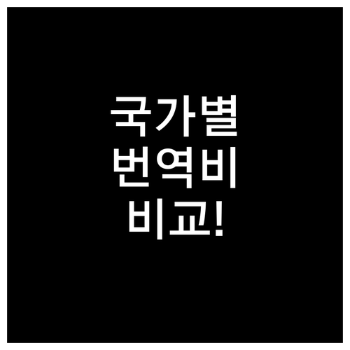 베트남 미국 일본 국가별 서류 번역 ..