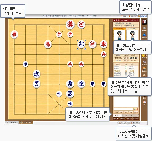 한게임-게임-화면-인터페이스