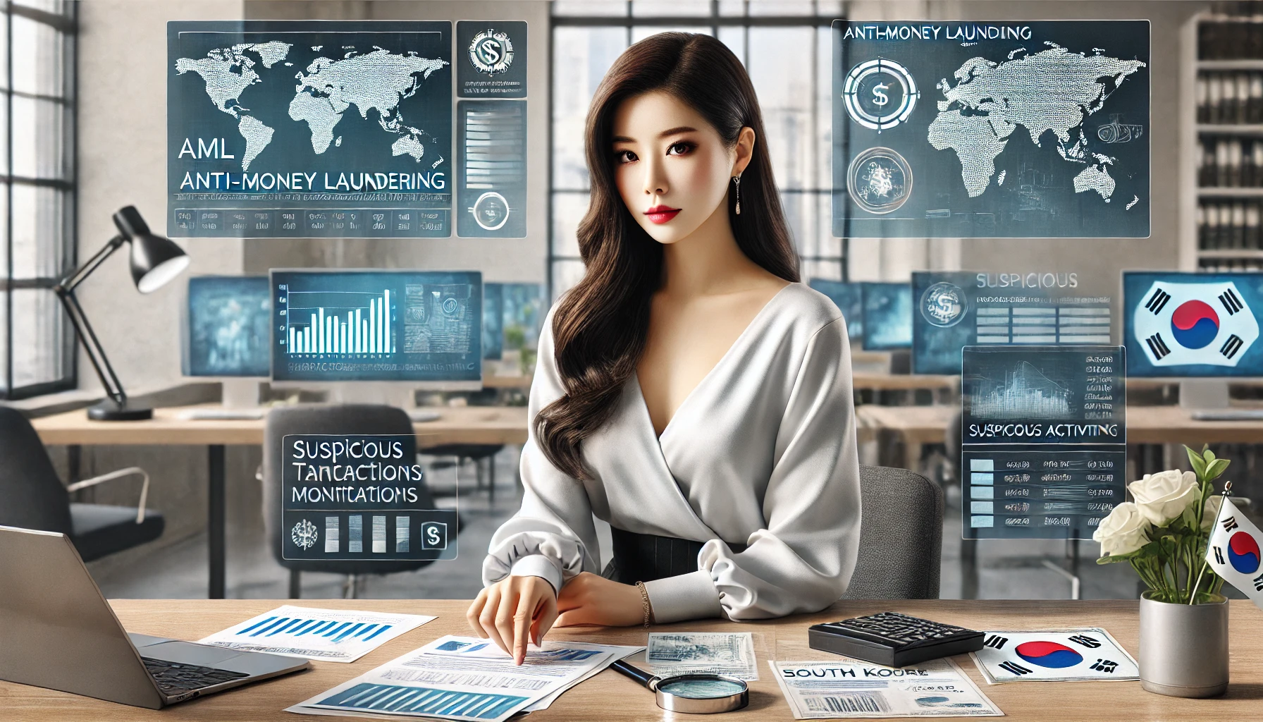 고객확인제도와 자금세탁방지제도 설명 이미지