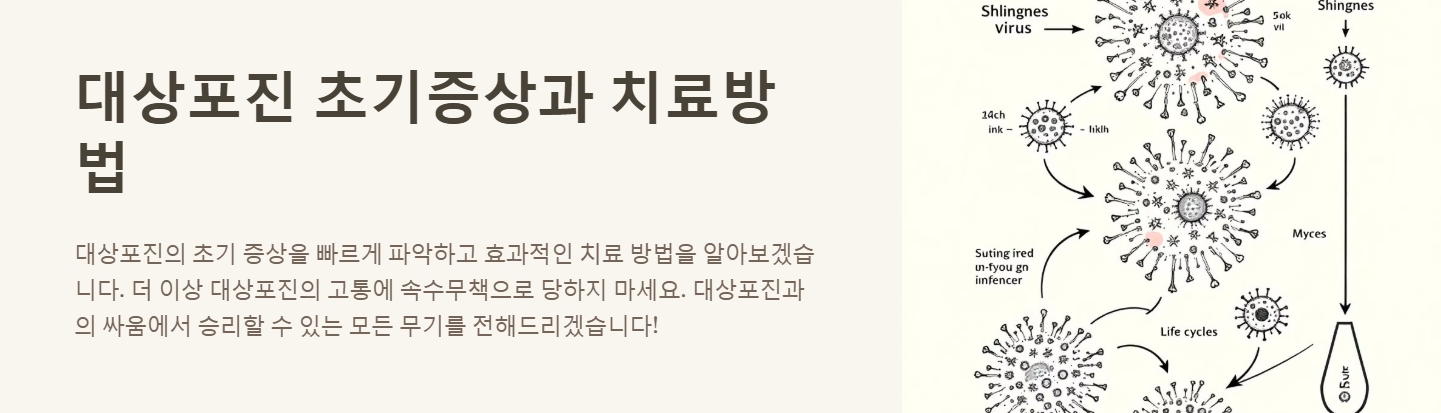 대상포진 초기증상 치료방법