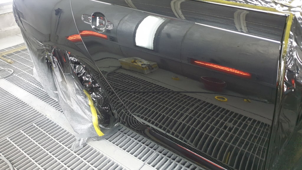 인천 자동차도색 - 열처리 중