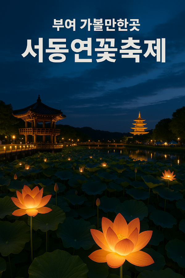 2025 부여 서동연꽃축제 완벽 정리