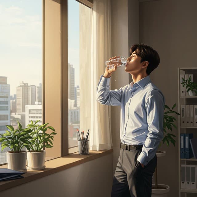 물과 빛으로 시작하는 장건강 루틴
