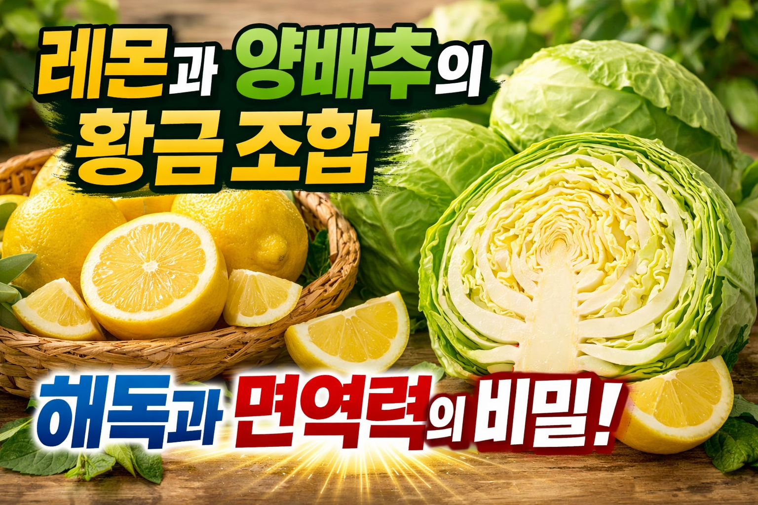 레몬과 양배추