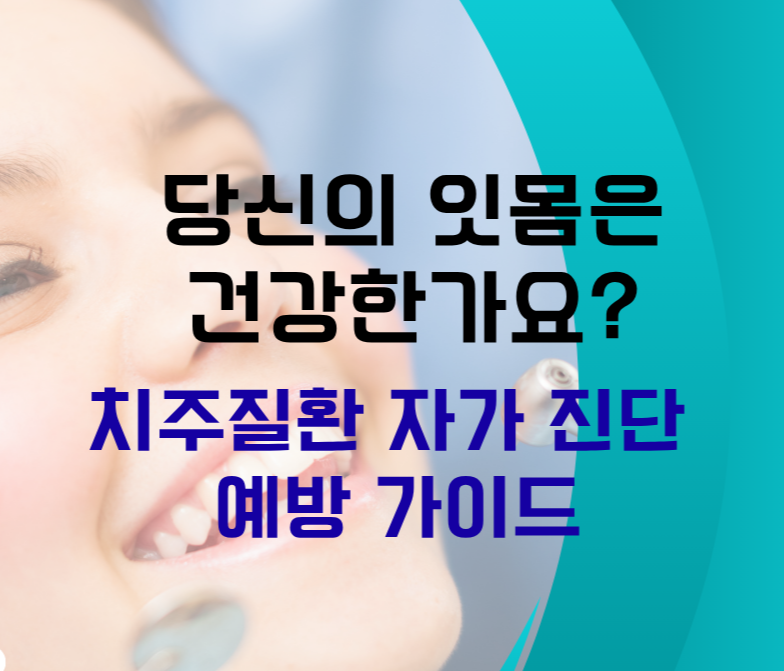당신의 잇몸은 건강한가요? 치주질환 자가 진단 및 예방 가이드