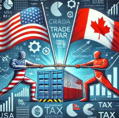 2025년 미국-캐나다 관세 전쟁, 원인과 영향 분석