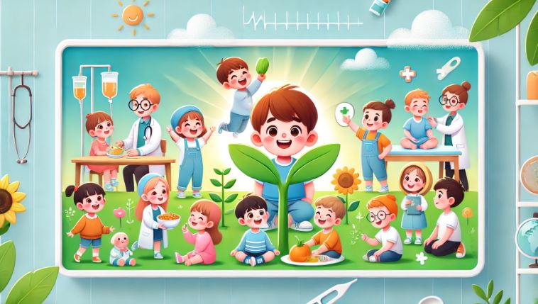 성장기 건강관리 관련 사진