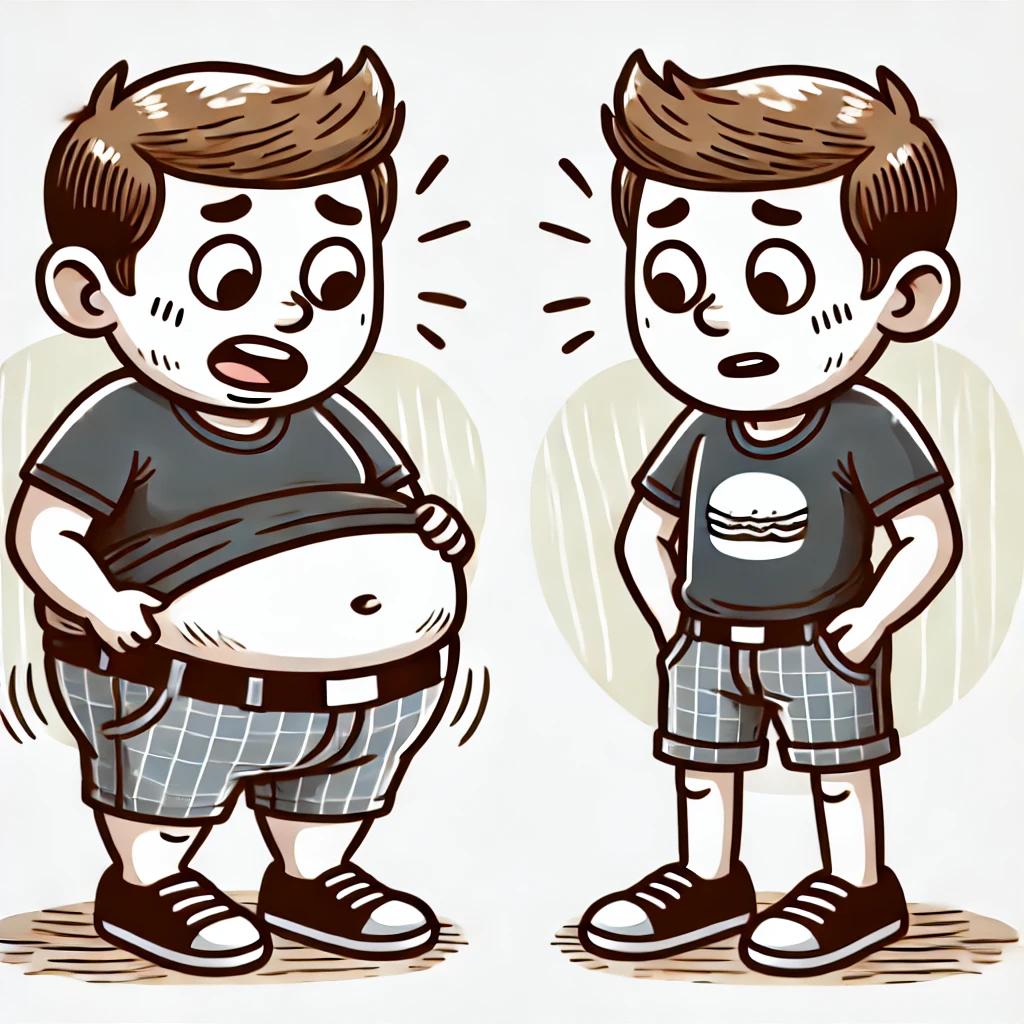 똥배 정제 탄수화물, 살찌는 주범?