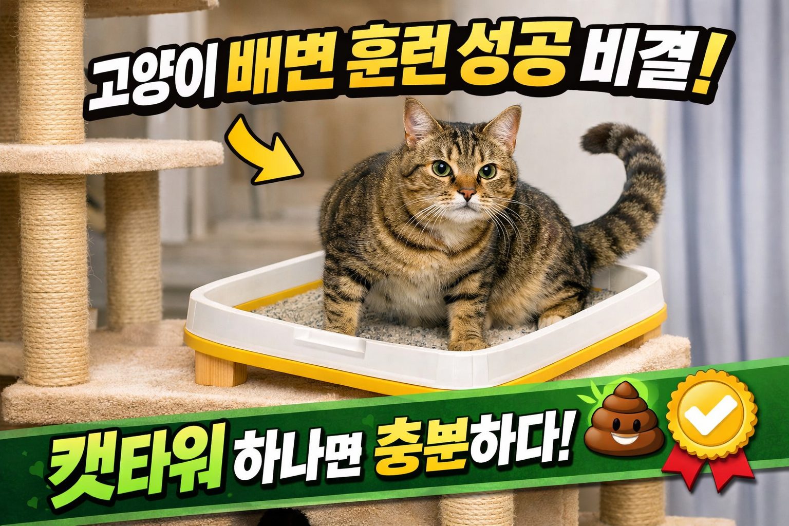 고양이 배변 훈련