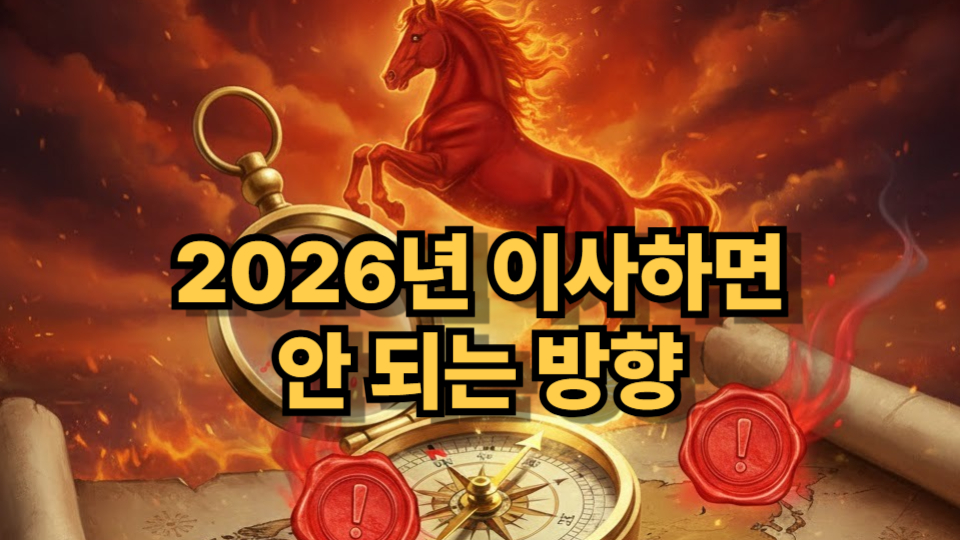 2026년 이사 방향 총정리