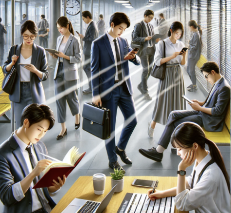 시간을 절약하는 모습