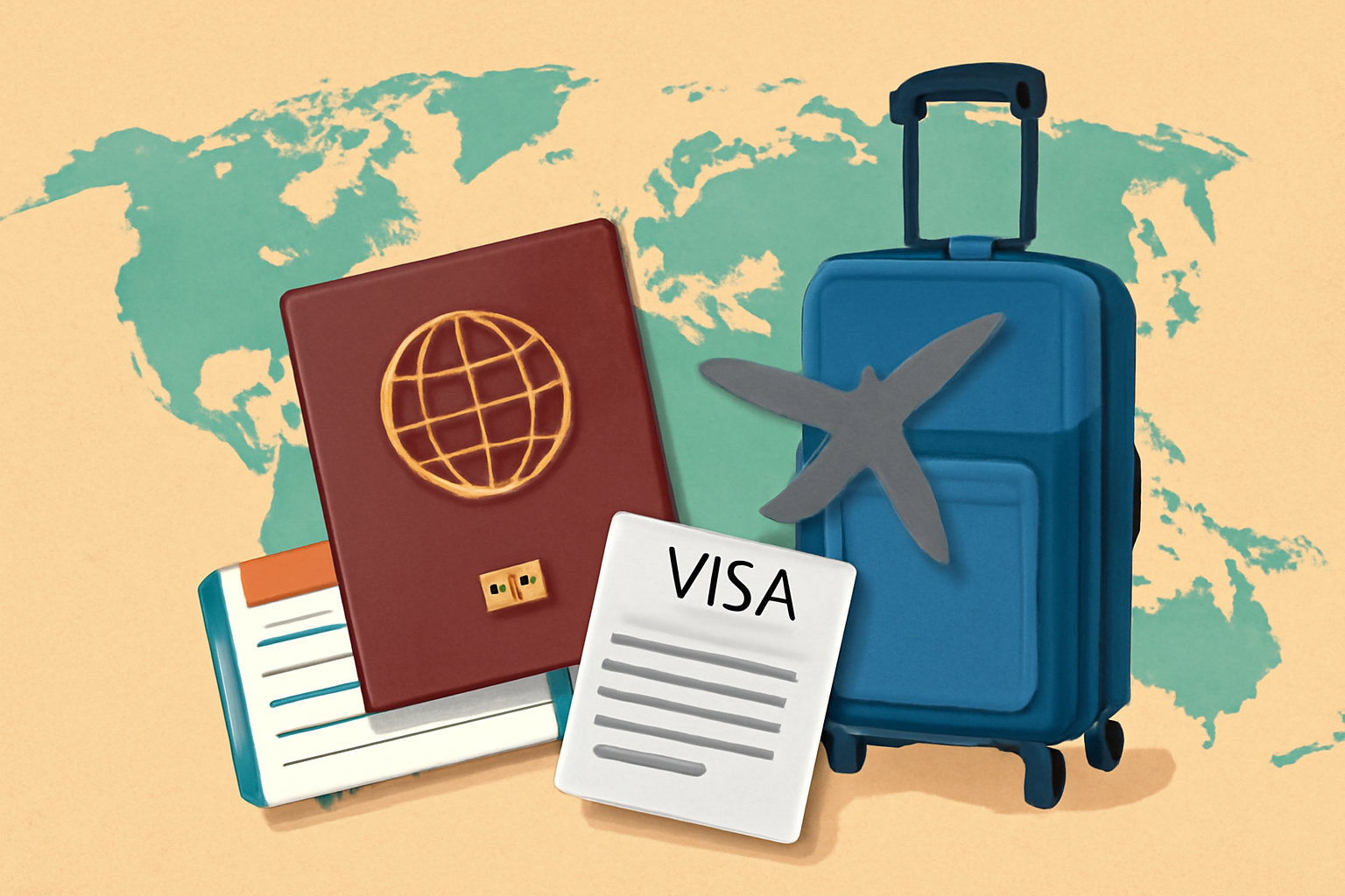 해외여행 시 비자 필요한 나라 총정리 : 2025년 비자 규정 관련 사진