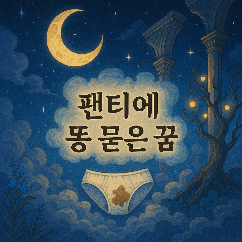 팬티에 똥 묻은 꿈