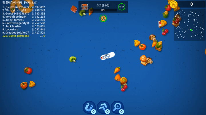 웜스존-무료게임-시작-화면