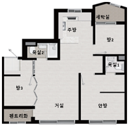 59B㎡ / 3,4호 라인