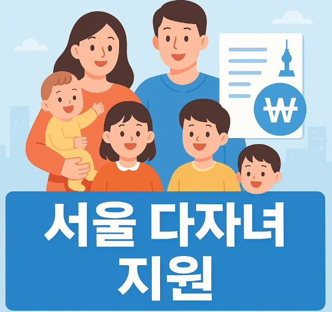 서울시 다자녀 지원 정책