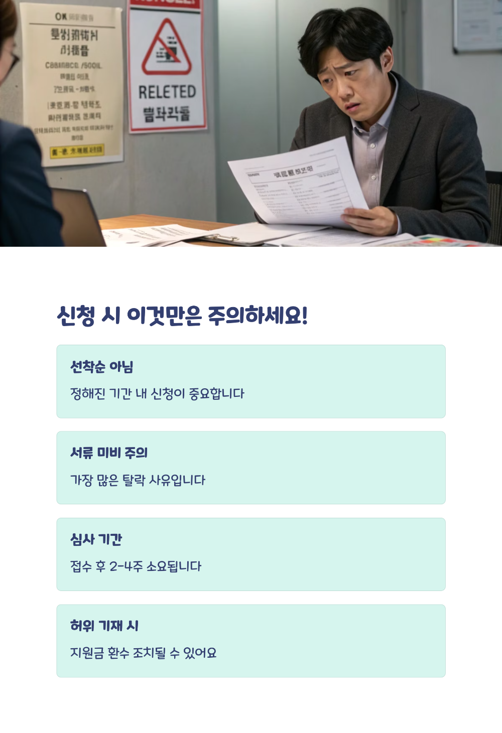 2025 소상공인 특별지원금 신청방법 &amp; 정책자금 대출 안내