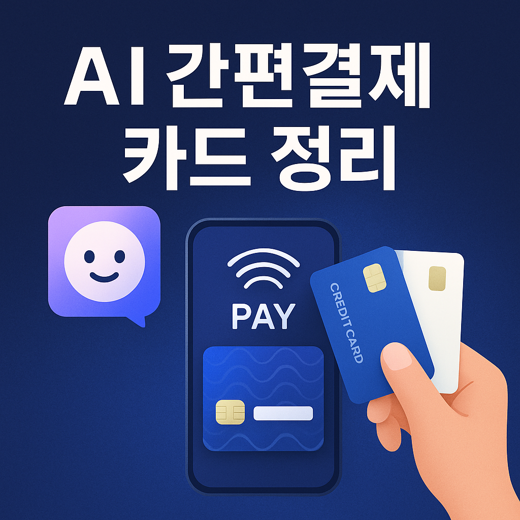 AI 간편결제 확장! 페이스페이·애플페이 연동 신용카드 완전 정리