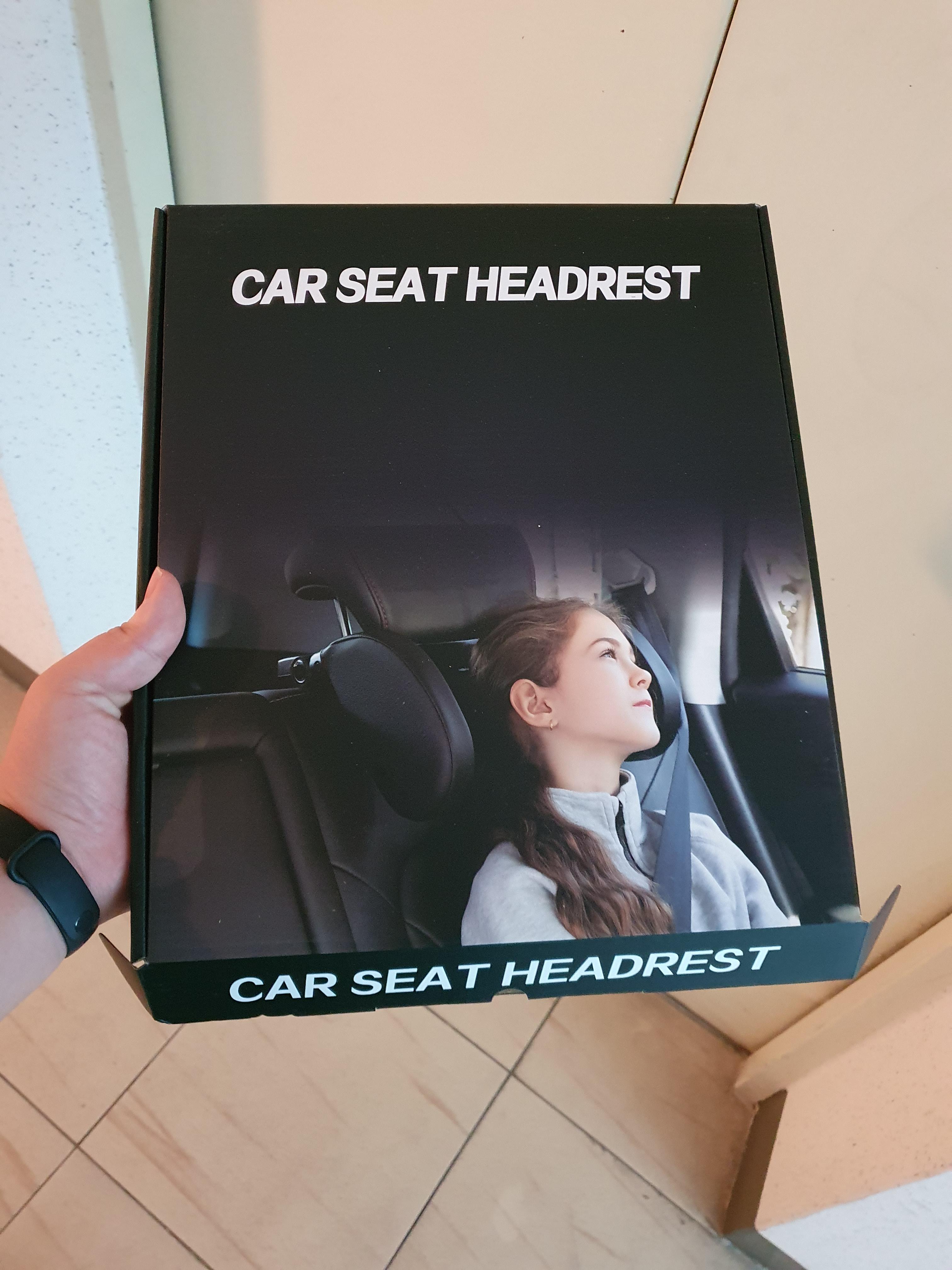 카시트 헤드레스트 사진