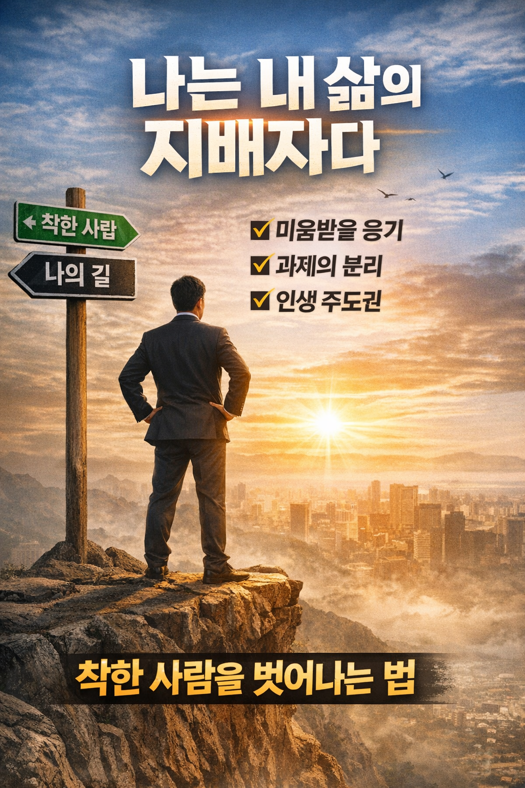나는 내 삶의 지배자다｜미움받을 용기와 과제의 분리로 착한 사람을 벗어나는 법
