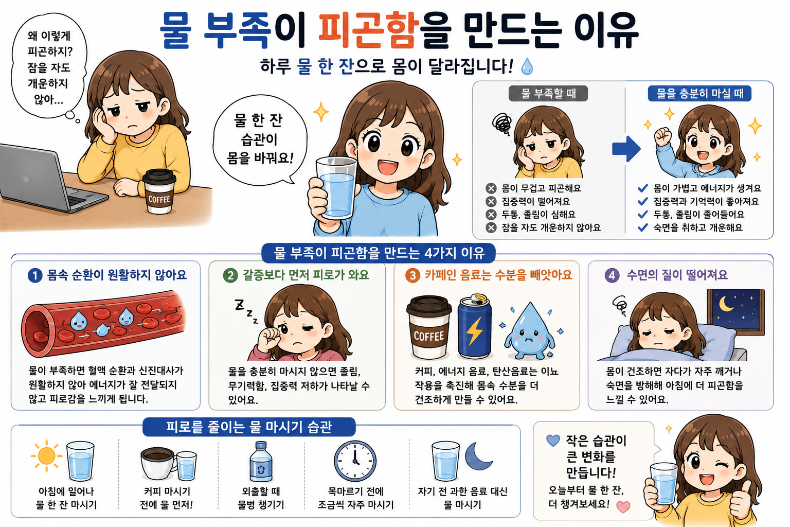 카페인 섭취가 수면에 미치는 영향