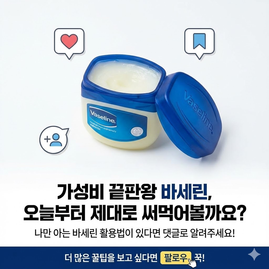 바세린 활용법